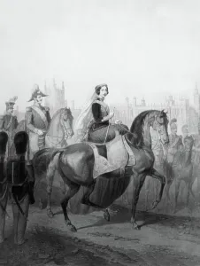 UK Historical Figures Prints: Victoria (1819-1901) queen of Great-Britain and Ireland (1837-1901) and empress of Indies (1876-1901)