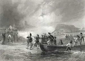 Attempt by the French fleet to land at Bantry Bay, Cork in 1796 (engraving) Attempt by the French fleet to land at Bantry Bay, Cork in 1796 (engraving)