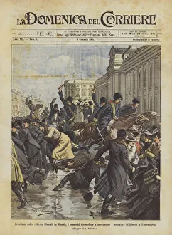 While awaiting liberal reforms in Russia, the Cossacks disperse and persecute the dreamers of freedom in Petersburg While awaiting liberal reforms in Russia, the Cossacks disperse and persecute the dreamers of freedom in Petersburg