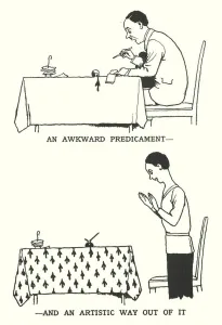 An Awkward Predicament, and an Artistic Way Out of It (litho) An Awkward Predicament, and an Artistic Way Out of It (litho)