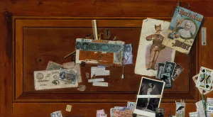 A Bachelor's Drawer, 1890-94 (oil on canvas) A Bachelor's Drawer, 1890-94 (oil on canvas)