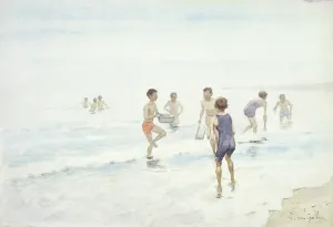The Bathers (w/c on paper) The Bathers (w/c on paper)