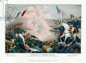 Battle of Buena Vista, fought February 23rd 1847, the American Army under Gen' Battle of Buena Vista, fought February 23rd 1847, the American Army under Gen'