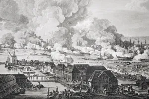 The Battle of Copenhagen, 2nd April 1801 (engraving) The Battle of Copenhagen, 2nd April 1801 (engraving)
