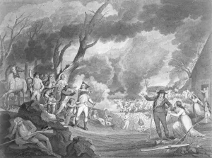 Battle of Lexington, April 19th 1775, engraved by Cornelius Tiebout (c.1773-1832) Battle of Lexington, April 19th 1775, engraved by Cornelius Tiebout (c.1773-1832)