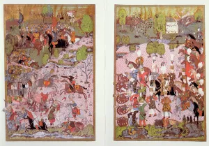 The Battle of Mohacs, between the Turks and Hungarians, 1526 The Battle of Mohacs, between the Turks and Hungarians, 1526
