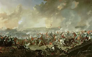 The Battle of Waterloo, 18th June 1815 (oil on canvas) The Battle of Waterloo, 18th June 1815 (oil on canvas)