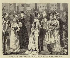 Bazaar at the 'Star and Garter, ' Richmond, in Aid of the National Orphan Home (engraving) Bazaar at the 'Star and Garter, ' Richmond, in Aid of the National Orphan Home (engraving)