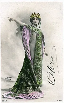 The beautiful Otero, postcard early 20th century. (photo) The beautiful Otero, postcard early 20th century. (photo)