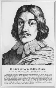 Bernhard, Herzog zu Sachlen-Weimar (engraving) Bernhard, Herzog zu Sachlen-Weimar (engraving)