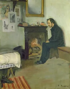The Bohemian (portrait of Erik Satie in his studio in Montmartre), 1891 (oil on canvas) The Bohemian (portrait of Erik Satie in his studio in Montmartre), 1891 (oil on canvas)
