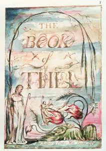 The Book of Thel; Title Page, 1789 (relief etching and w/c) The Book of Thel; Title Page, 1789 (relief etching and w/c)