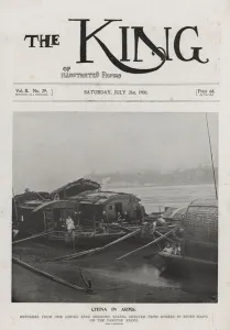 The Boxer Rebellion: refugees from the Chungking missions taking shelter from Boxers in river boats on the Yangtze The Boxer Rebellion: refugees from the Chungking missions taking shelter from Boxers in river boats on the Yangtze
