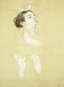 Breastfeeding Infant; Enfant au Sein, c.1900 (pastel and black chalk on buff paper) Breastfeeding Infant; Enfant au Sein, c.1900 (pastel and black chalk on buff paper)