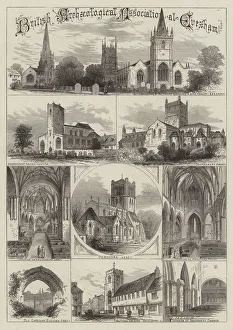 British Archaeological Association at Evesham (engraving) British Archaeological Association at Evesham (engraving)