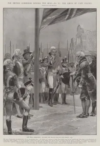 The British Dominions beyond the Seas, the Birth of Cape Colony (litho) The British Dominions beyond the Seas, the Birth of Cape Colony (litho)