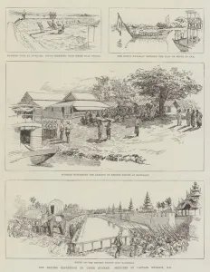 The British Expedition to Upper Burmah (engraving) The British Expedition to Upper Burmah (engraving)