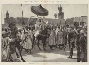 The British Mission to Morocco (engraving) The British Mission to Morocco (engraving)