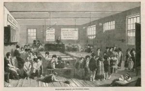 Brook Street, Ragged and Industrial School (engraving) Brook Street, Ragged and Industrial School (engraving)