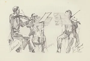 The Brussels Trio (Edmond Bouquet, Francois Broos, Adolphe Frezin) (litho) The Brussels Trio (Edmond Bouquet, Francois Broos, Adolphe Frezin) (litho)