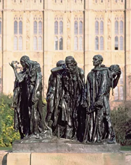 The Burghers of Calais, completed by 1888 (bronze) The Burghers of Calais, completed by 1888 (bronze)
