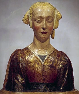 Bust of Saint Constance called "the beautiful Florentine"