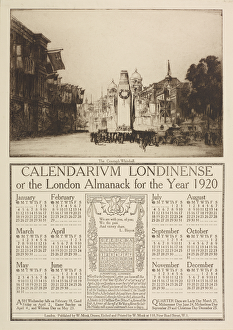 Calendarium Londinense, or the London Almanack for 1920 Calendarium Londinense, or the London Almanack for 1920