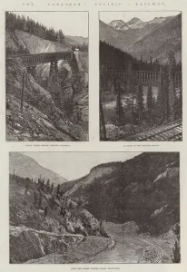 The Canadian Pacific Railway (engraving) The Canadian Pacific Railway (engraving)