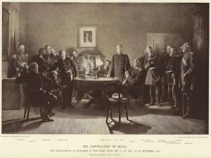 The capitulation of Sedan (litho) The capitulation of Sedan (litho)