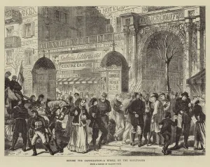 Before the Capitulation, a Stroll on the Boulevards (engraving) Before the Capitulation, a Stroll on the Boulevards (engraving)