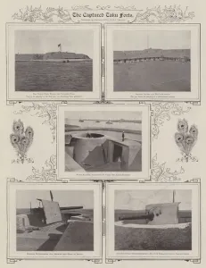 The Captured Taku Forts, 1900 (b/w photo) The Captured Taku Forts, 1900 (b/w photo)
