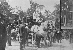 The Cart-Horse Parade, illustration from The King, June 1st 1901 (b/w photo) The Cart-Horse Parade, illustration from The King, June 1st 1901 (b/w photo)
