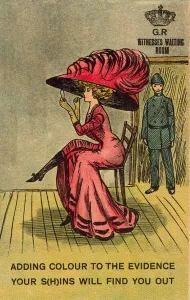 Cautionary warning to those giving evidence to be truthful (colour litho) Cautionary warning to those giving evidence to be truthful (colour litho)