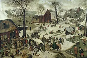 The Census at Bethlehem Print after Pieter Bruegel the Elder