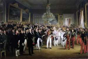 The Chamber of Deputies at the Palais Royal Summoning the Duke of Orleans, 7th August 1830 The Chamber of Deputies at the Palais Royal Summoning the Duke of Orleans, 7th August 1830