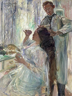 Charlotte Corinth At Her Dressing Table, 1911 (oil on canvas) Charlotte Corinth At Her Dressing Table, 1911 (oil on canvas)
