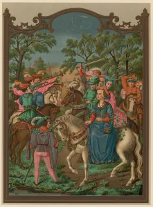 Chateau Life starting for the Promenade (chromolitho) Chateau Life starting for the Promenade (chromolitho)