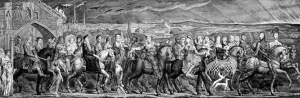 Chaucers Canterbury Pilgrims, 1810 (engraving) Chaucers Canterbury Pilgrims, 1810 (engraving)