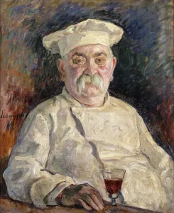 Chef; Le Cuisinier, (oil on canvas) Chef; Le Cuisinier, (oil on canvas)