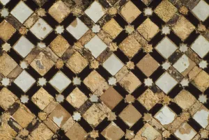 Chella necropolis, detail of a decorative panel (mosaic) Chella necropolis, detail of a decorative panel (mosaic)