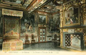 Cheverny, Chateau, King's bedroom (colour photo) Cheverny, Chateau, King's bedroom (colour photo)