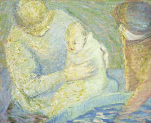 The Child Bathing, 1893 (oil on canvas) The Child Bathing, 1893 (oil on canvas)