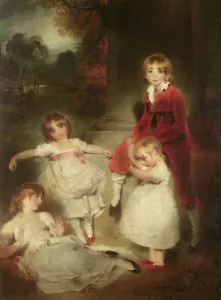 The Children of John Angerstein (1735-1823) (oil on canvas) The Children of John Angerstein (1735-1823) (oil on canvas)
