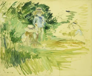 Children by the Side of a Lake; Enfants au Bord du Lac, 1894 (oil on canvas) Children by the Side of a Lake; Enfants au Bord du Lac, 1894 (oil on canvas)