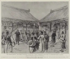 The Chinese Question, the German Occupation of Kiao-Chau, Sunday Afternoon in the Yamen The Chinese Question, the German Occupation of Kiao-Chau, Sunday Afternoon in the Yamen