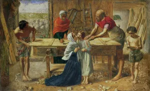 Christ in the House of His Parents, 1863 (oil on canvas) Christ in the House of His Parents, 1863 (oil on canvas)
