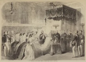 The Christening of the Infant Prince at Berlin (engraving) The Christening of the Infant Prince at Berlin (engraving)