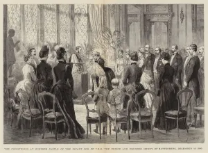 The Christening at Windsor Castle of the Infant Son of TRH the Prince and Princess Henry of Battenberg The Christening at Windsor Castle of the Infant Son of TRH the Prince and Princess Henry of Battenberg