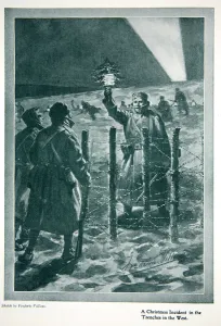 The Christmas Day Truce of 1914, from The Year 1915 The Christmas Day Truce of 1914, from The Year 1915