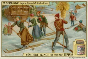 Christmas Wheatsheaf in Trondheim (chromolitho) Christmas Wheatsheaf in Trondheim (chromolitho)